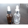 20ml Clear and Amber Screwed Glass Vial for Essential Oil Packing
